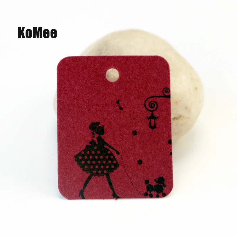 100 шт. бумажные мини бирки для девочек|hanging cards|paper gift tags cardprice labels |