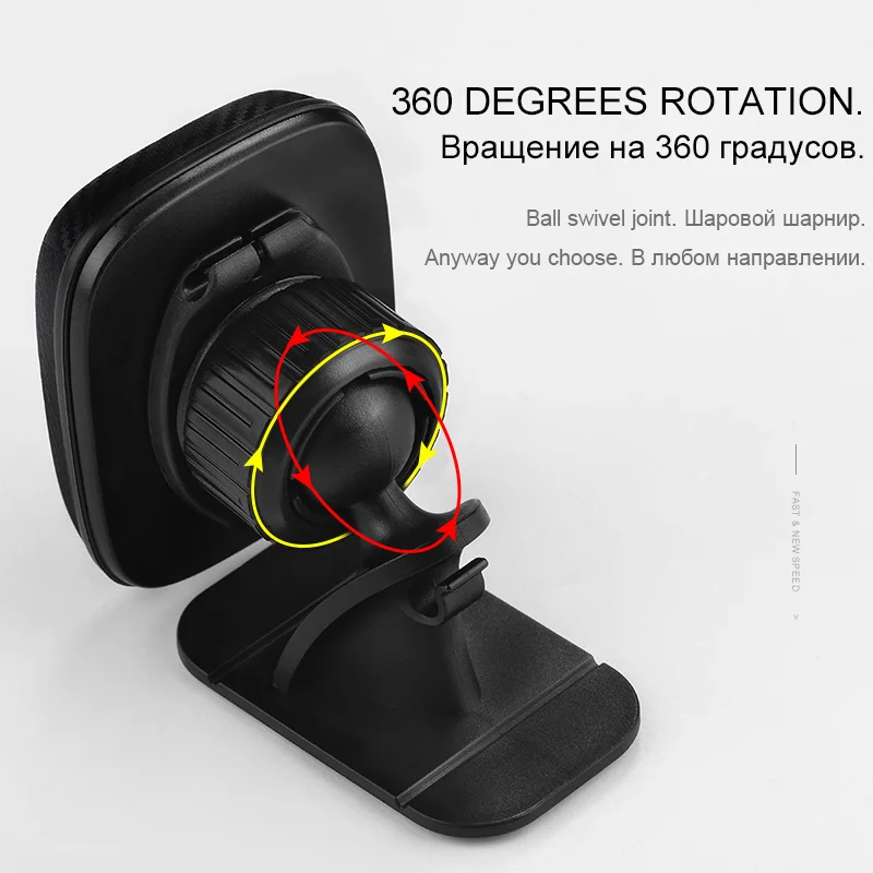 hoco car holder for phone magnetic stand holder air vent mount car phone holder for iphone 11 12 8 samsung s20 stand gps bracket free global shipping