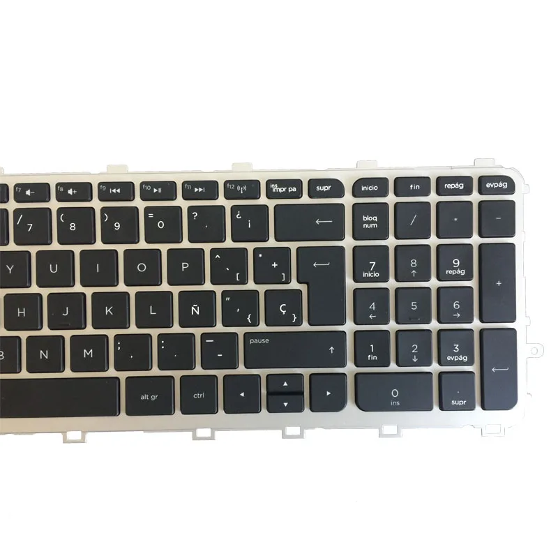 Испанские клавиатуры для ноутбука HP envy 15-J 15T-J 15Z-J 15-J000 15t-j000 15z-j000 15-j151sr SP с рамной