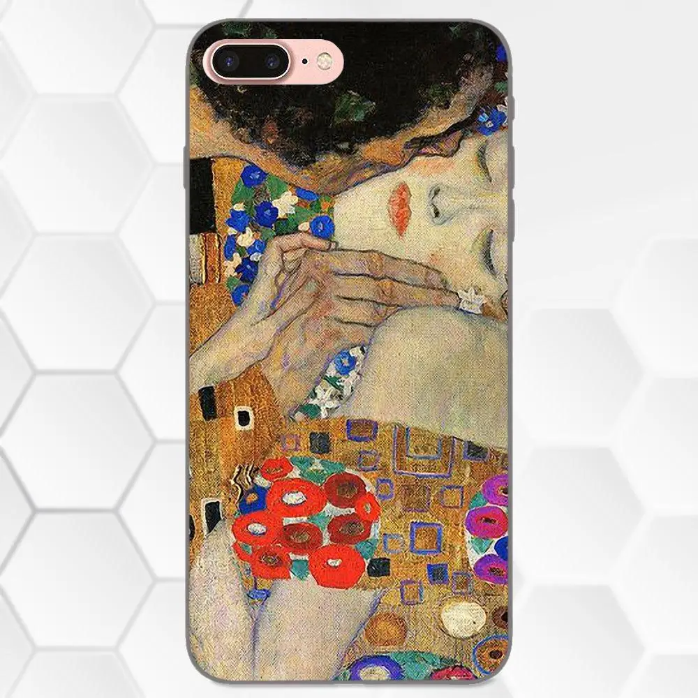 TPU Mobile Cases Covers For Huawei Y3 Y5 II Y6 Y7 Y9 nova 2 Plus 2S 3i 4 Lite Prime 2017 2018 2019 The Kiss By Gustav Klimt | Мобильные