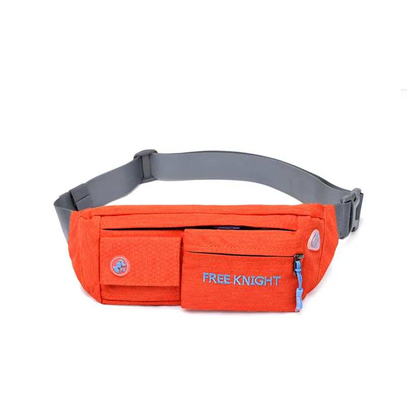 

Waterproof Women Men Nylon Bum Bag Portable Waist Bag For Waist Belt Zip Pouch Popular Women bag