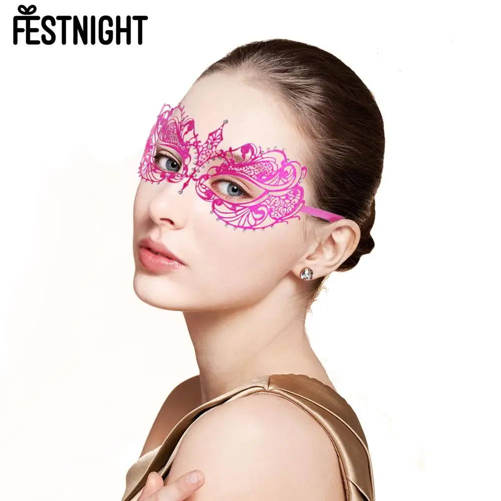 Кружевная маска с розовыми элегантными розами лазерная резка металлическая