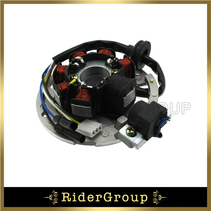5 проводов 7 катушки Магнето зажигания СТАТОР для 2-х тактный Yamaha JOG Minarelli 50 50cc 90 90cc скутер