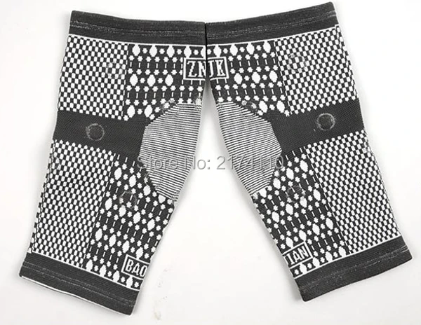 Магнитная терапия эластичный коленный суппорт рукава обертывания турмалиновая