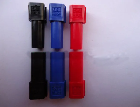 Большая сила тока 100 А 150 позолоченная 6 мм синяя крышка фоторазъем для модели ESC и