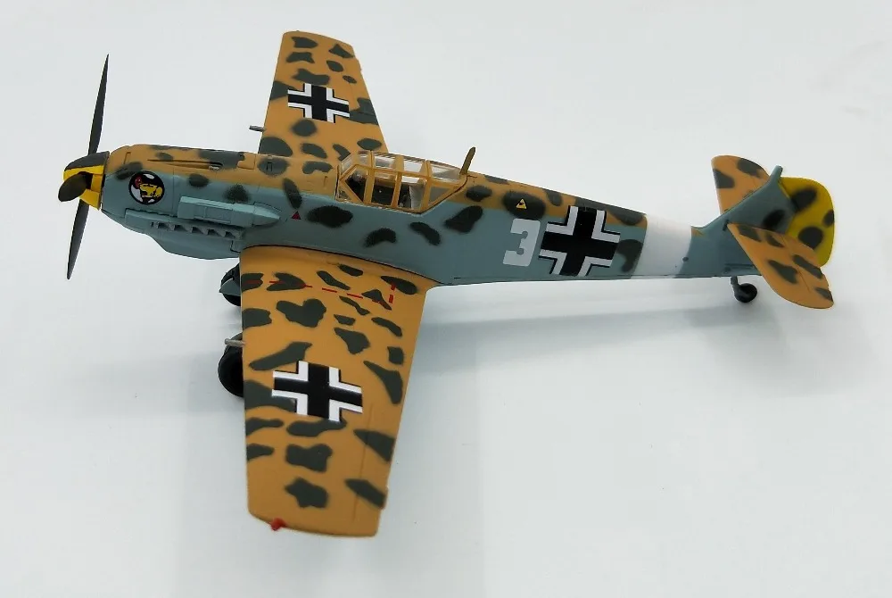 

1: 72 немецкие ВВС BF109E/TROP fighter модель труба 37279 Коллекционная модель