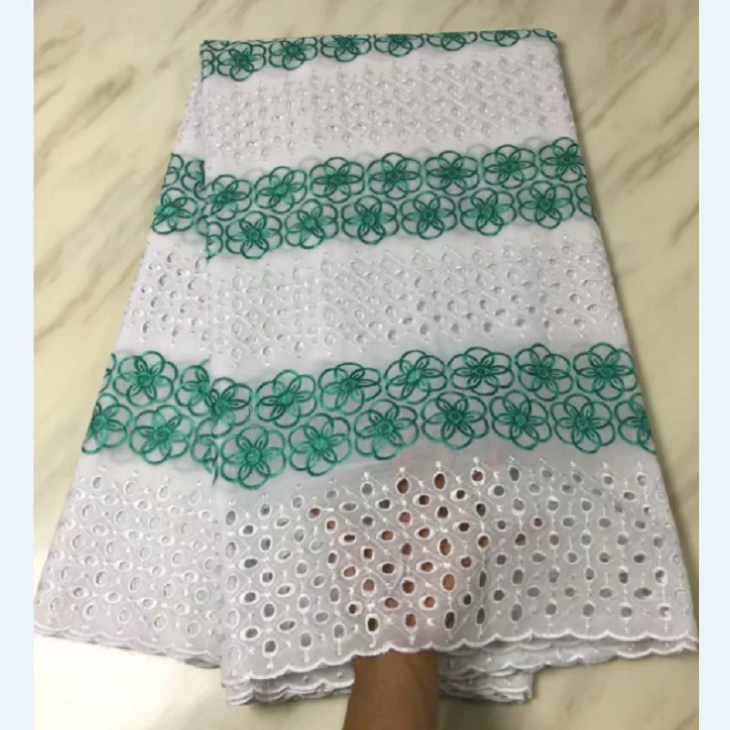 Швейцарская хлопчатобумажная ткань с перфорацией модельные туфли в африканском