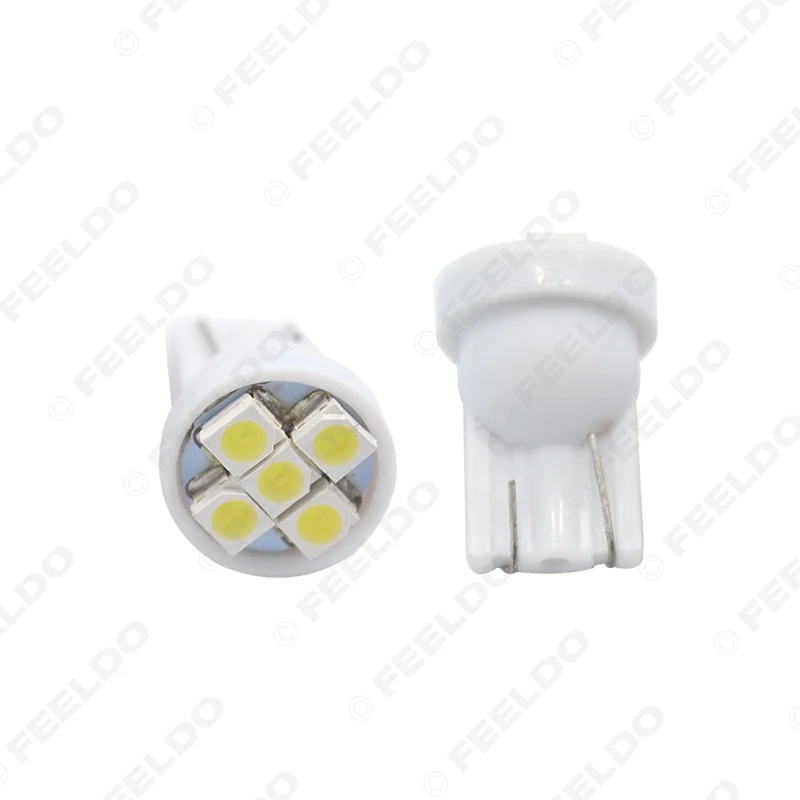 Автомобильные лампы T10 194 168 1206 5 SMD 50 шт. светодиодов 12 в пост. Тока 7 цветов # FD 1771|car