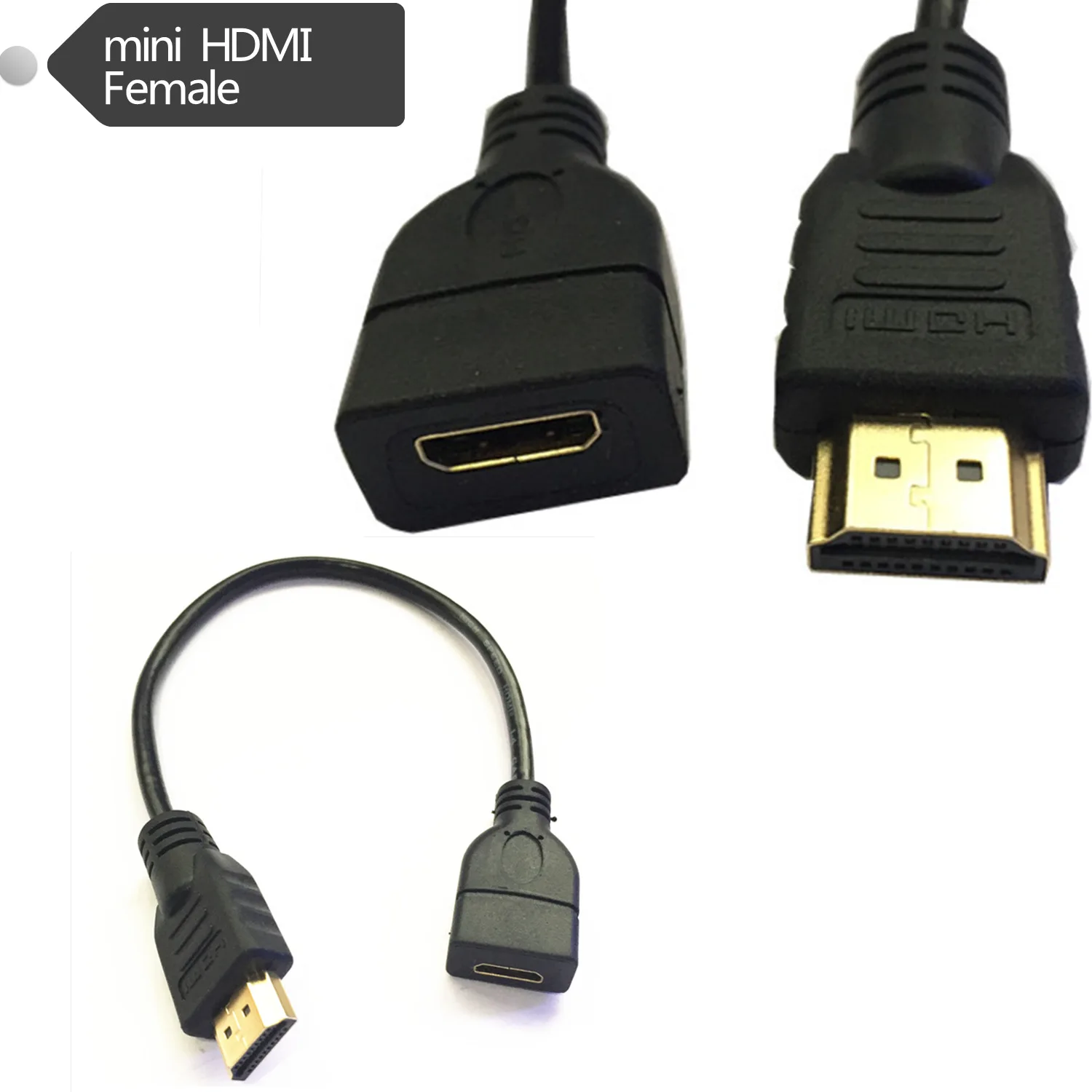 Mini hdm мать я перехожу HD mini стандарта патч-корд кабель Плоский ТВ | Обустройство