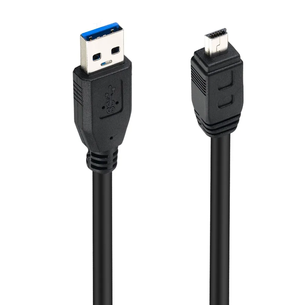 Кабель для передачи данных Bochara сверхскоростной кабель с разъемом USB 3 0 Type A Mini 10 Pin
