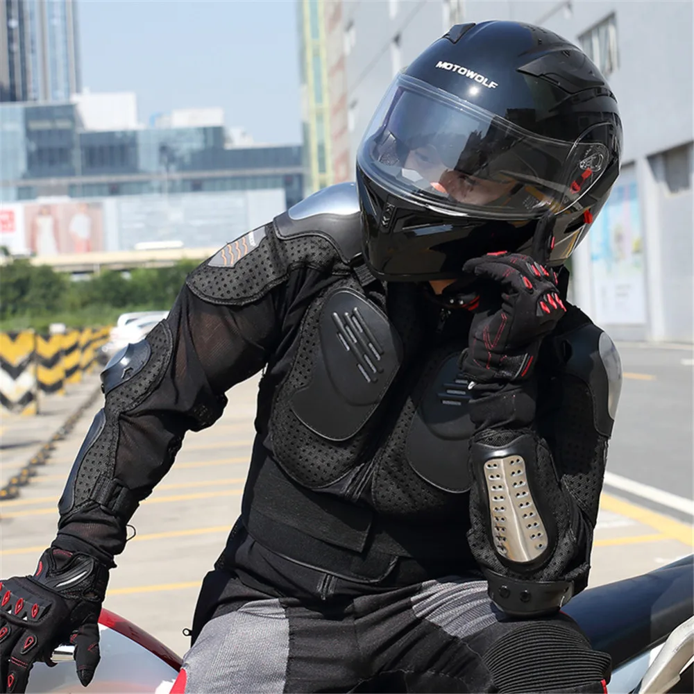 Защитный мотоциклетный бронезащитный костюм протектор мотокросса внедорожный