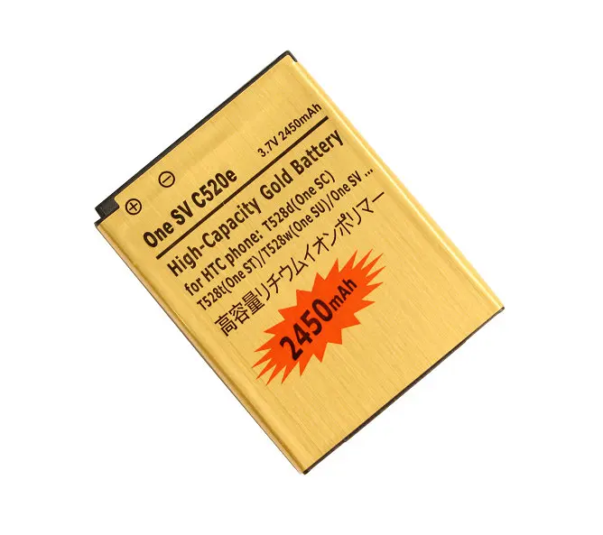 Ciszean 2x2450 мА/ч BM60100 BM06100 золотистый сменный аккумулятор + Универсальный Зарядное