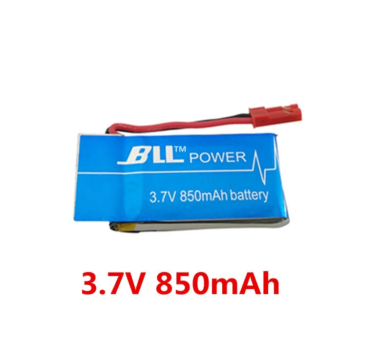 BLL MJX X400 X800 X500 X300C FY550 HM1315 HJ818 HJ819 3 7 в 850 мАч аккумулятор и 4 1 JST зарядный кабель