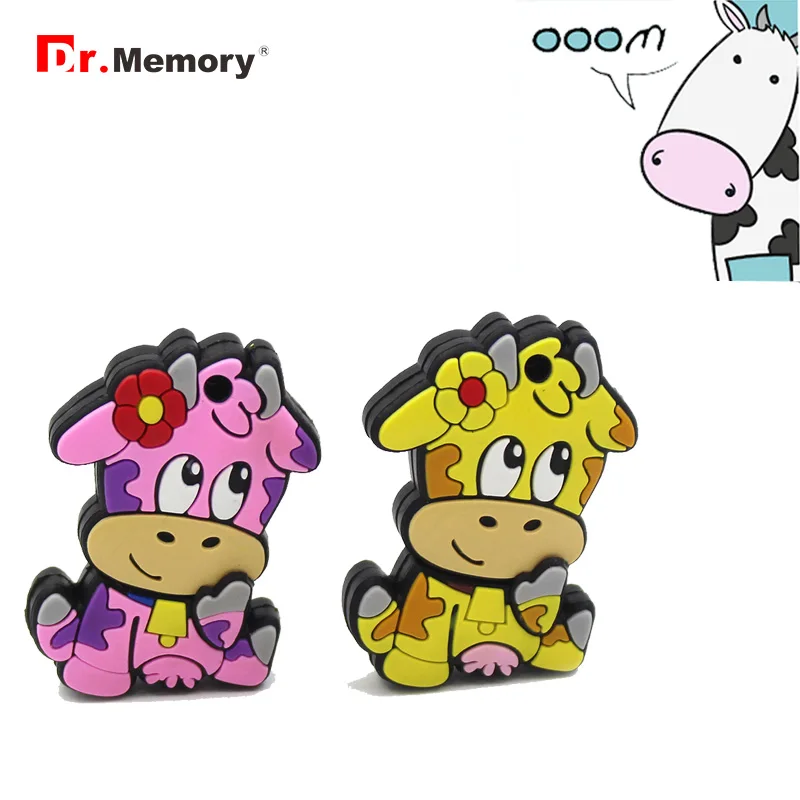 С изображением персонажей из мультфильма Большой Бык Корова Usb 2 0 флэш накопитель