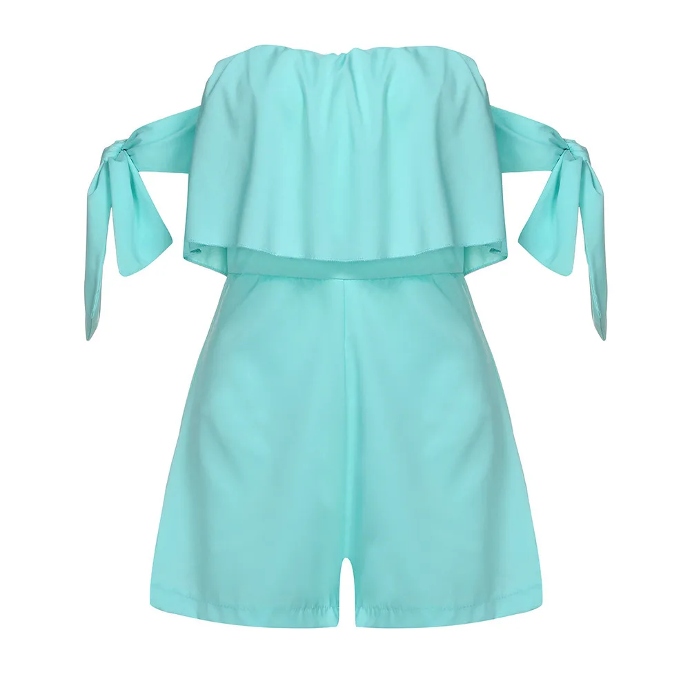 Комбинезон женский комбинезон шорты женские сексуальные летние без рукавов