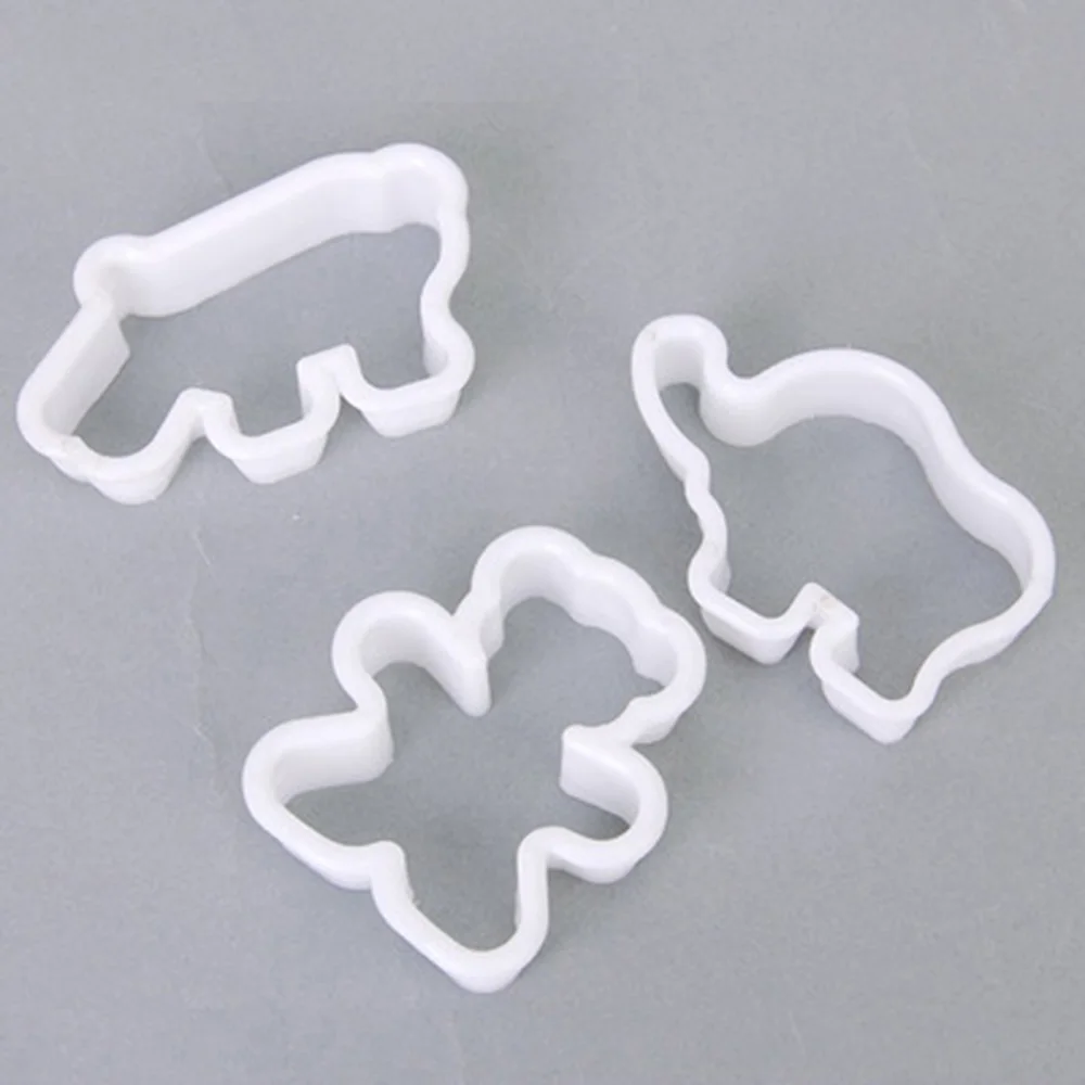 

6Pcs/Set Animal Shaped Cookie Cutter Mold 6pcs Baking DIY Dessert Fondant Cake Decorating