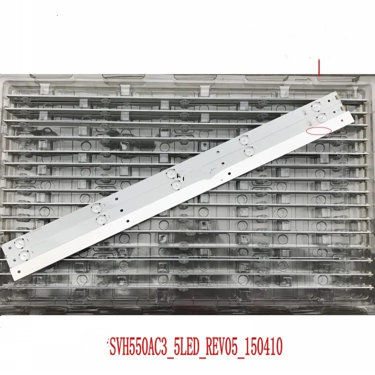Светодиодная лента для подсветки 5 ламп Hisense 55 дюймов TV LED55EC290N SVH550AC3 55K220PWG LED55K1800 55H6B