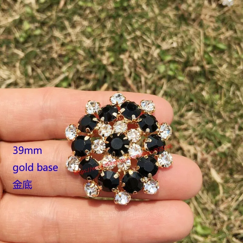 6 шт./лот пуговицы из красного стекла с кристаллами павлином зеленым камнем