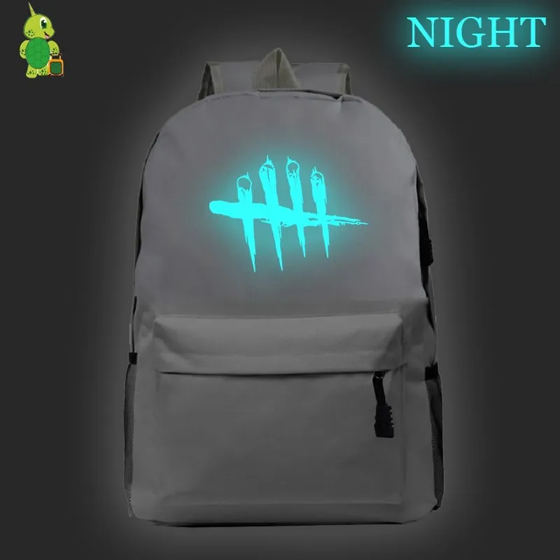 13 Dead By Daylight School Bags for Teenage Girls Boys Laptop Backpacks Casual Travel Bags Kids Bookbags Fashion Backpack Knapsack - Color: 13