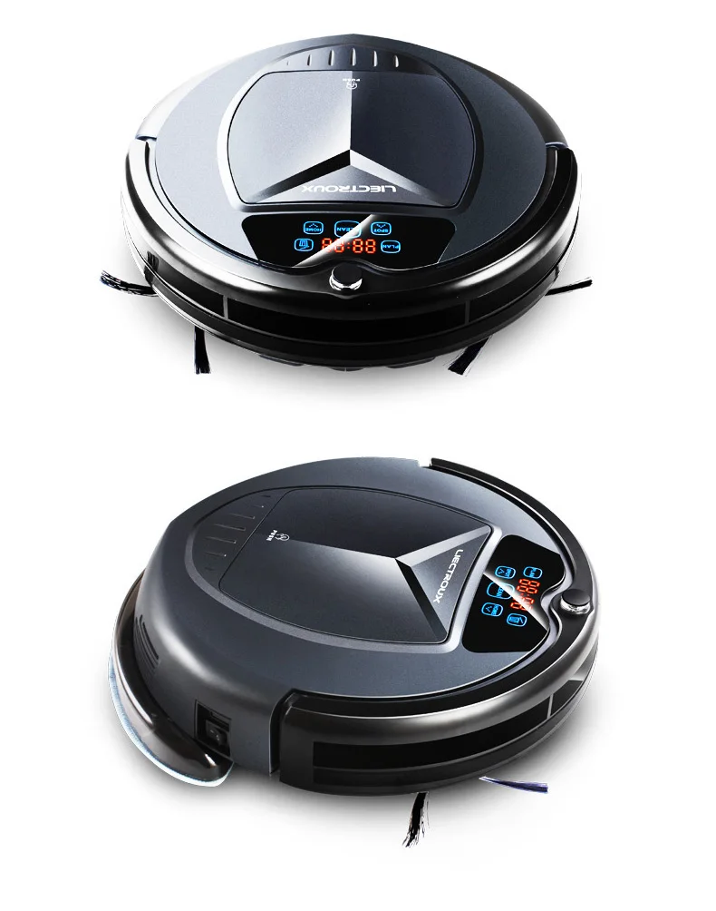 Доставка из России) LIECTROUX B3000 PLUS мощный робот пылесос с танком для воды (влажная и