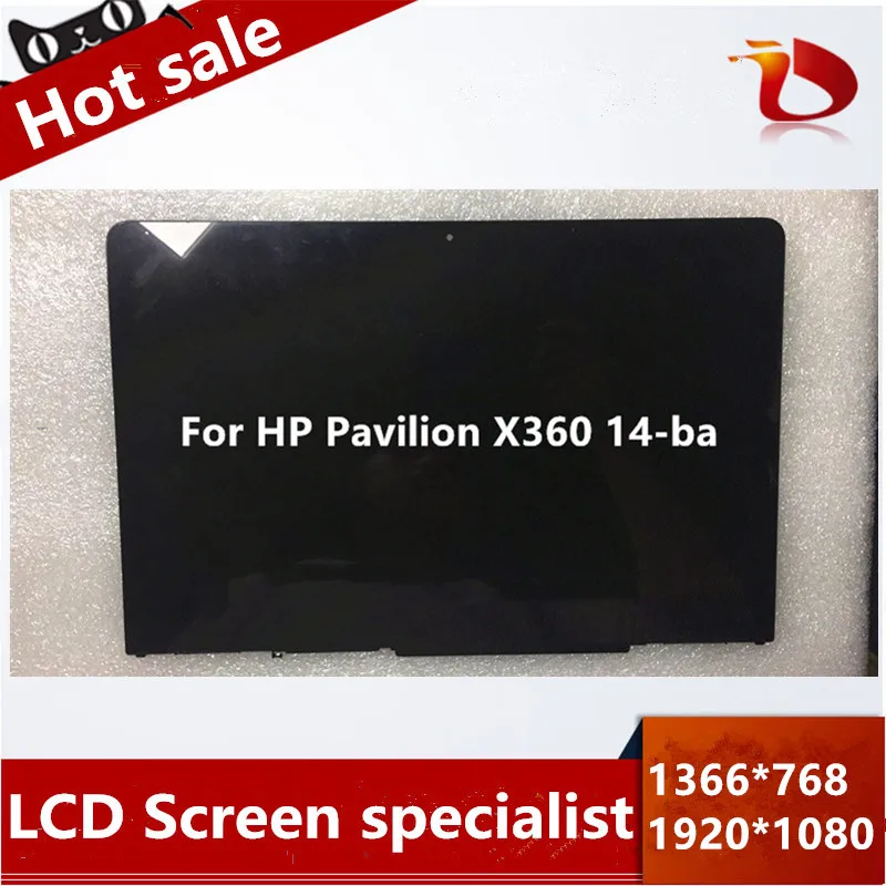 ЖК дисплей FHD 14 &quotс сенсорным экраном для HP PAVILION X360 14M BA ba серии сменный