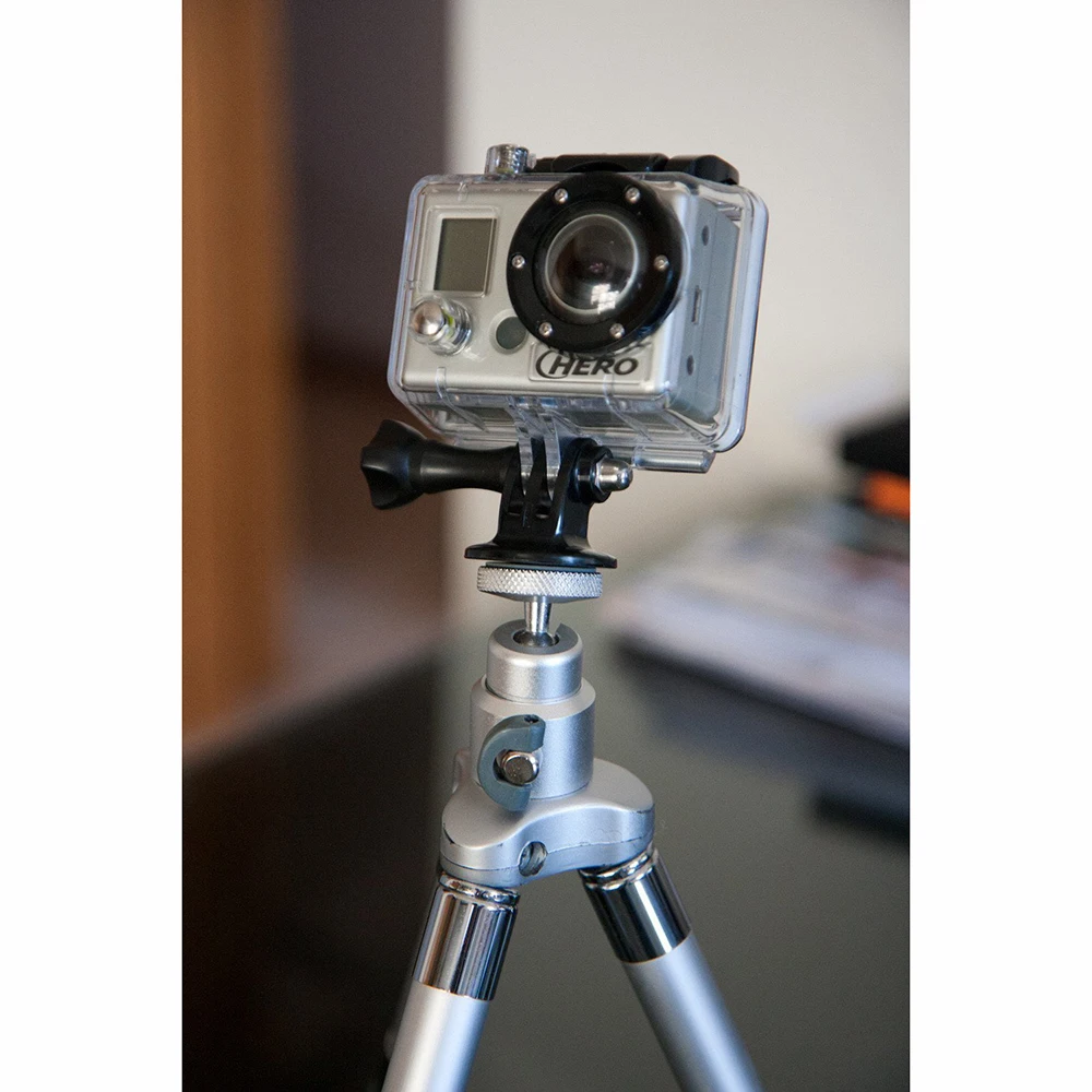 10 шт. адаптер для штатива GOPRO с резьбовым креплением на 1/4 конвертер экшн камеры Hero