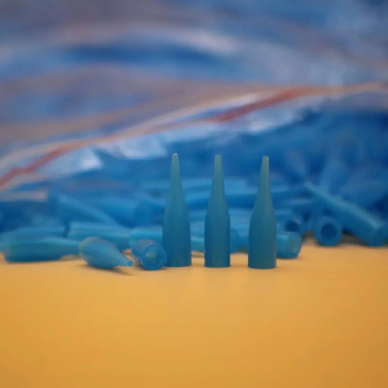 1000 шт синие стерилизованные традиционные иглы для тату кончики бровей губ