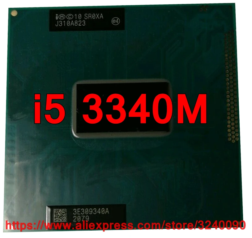 Оригинальный процессор lntel Core i5 3340M SR0XA 3 Мб кэш памяти 2 70 ГГц двухъядерный для