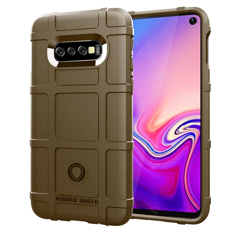 360 градусов полный корпус защитный чехол для Samsung S10 Lite Мягкий ТПУ толстый твердый
