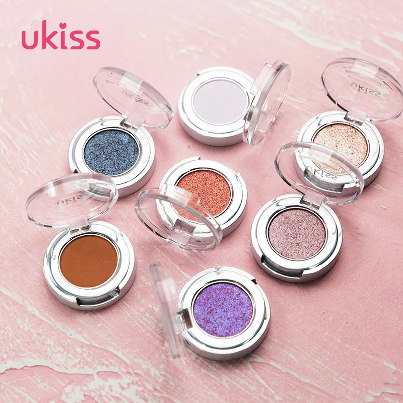 UKISS 1Pcs Women Long-lasting Glitter Eyeshadow Makeup for Girls Matte Eye Shadow Sombra Oogschaduw Easy to Wear |