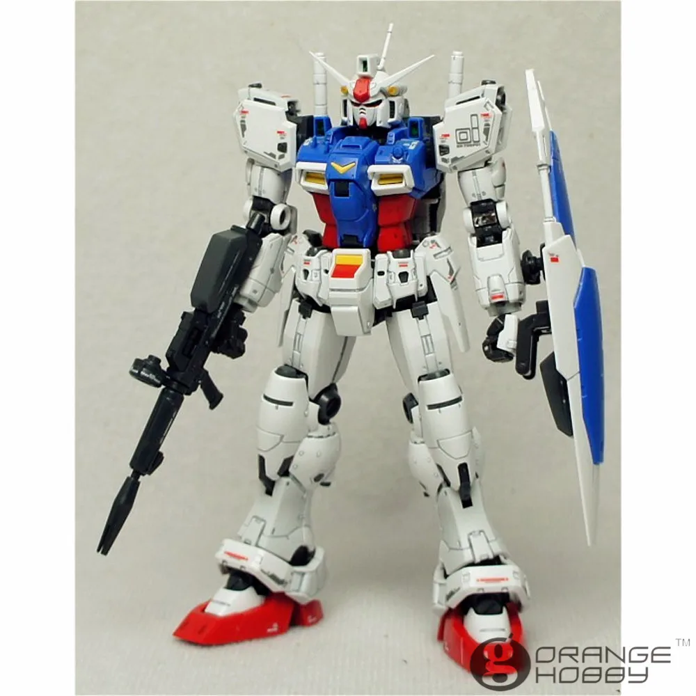 OHS Bandai RG 12 1/144 GP01 Zephyranthes Gundam мобильный костюм в сборе модельные комплекты|model