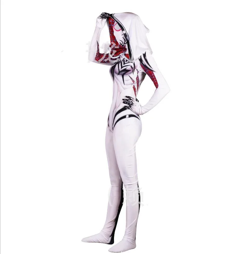 Белый яд плащ большой человек паук i колготки для новорождённых играть костюм