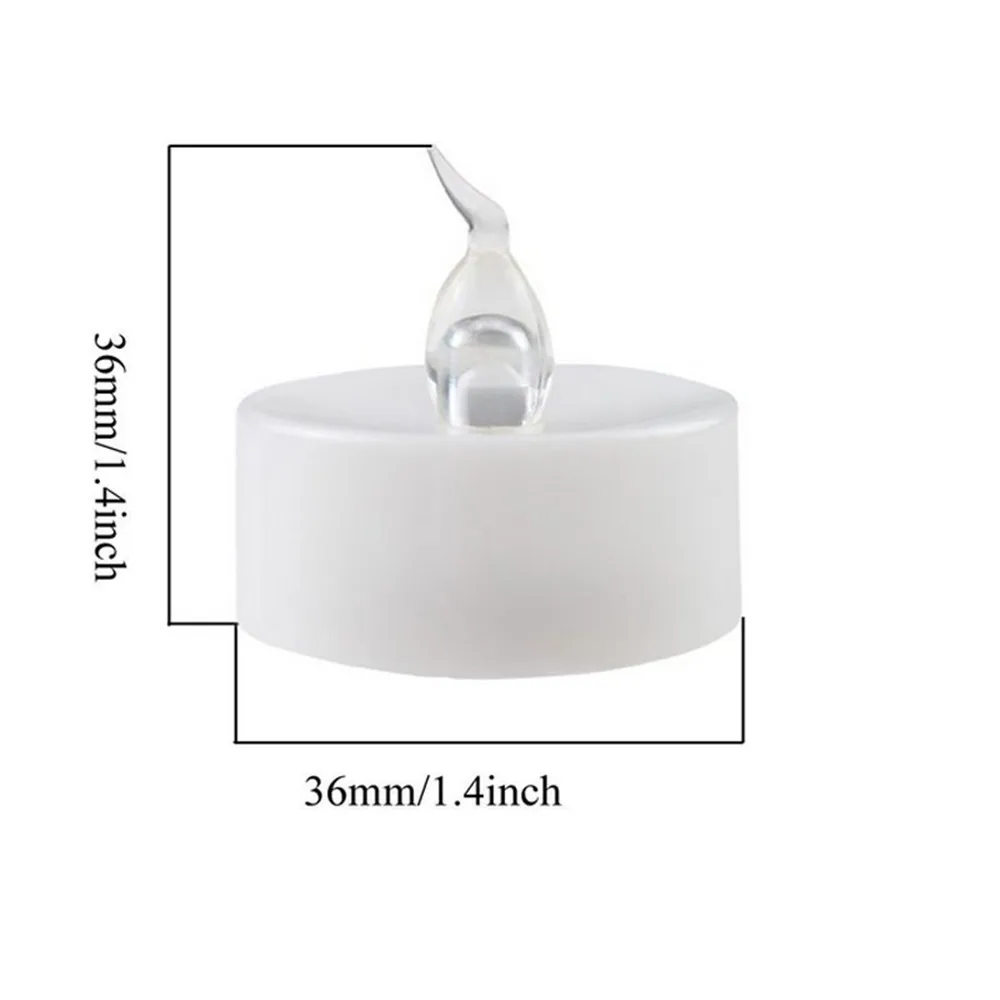 24 шт. беспламенные декоративные свечи бездымный беспроводной пульт