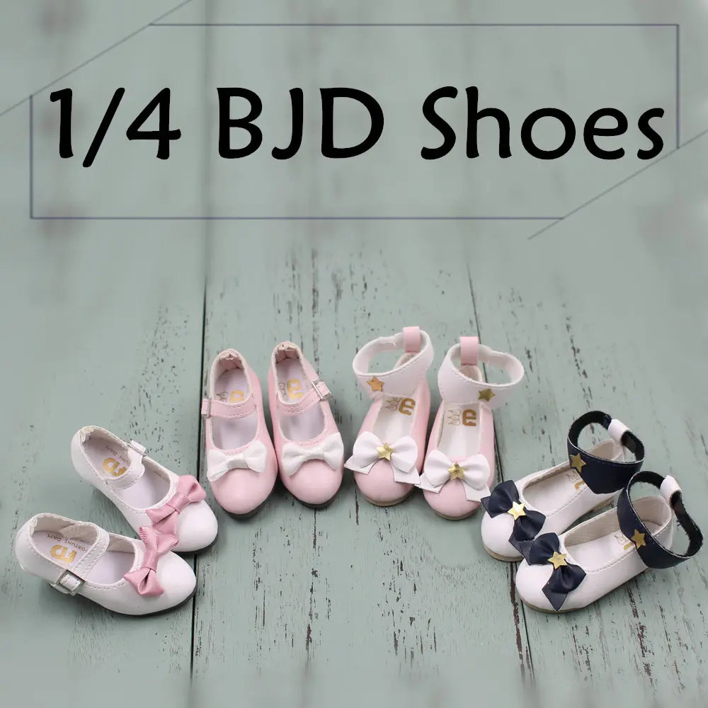 Обувь для куклы DBS 1/4 BJD с бантом Четыре различных стиля милые|1/4 bjd shoes|bjd shoes1/4 |