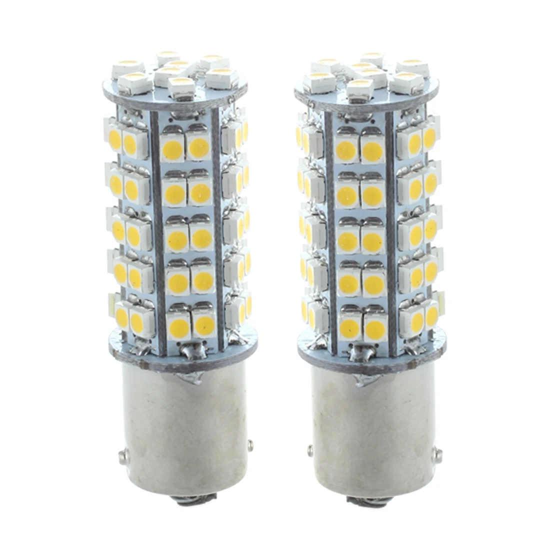 2 1156 1210 BA15S 68 SMD 3528 LED теплый белый задний фонарь для остановки парковки | Лампы и