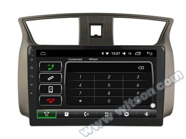 WITSON 9 ''IPS экран Android 8 0 Восьмиядерный 4 ГБ ОЗУ + 64 флэш радио для NISSAN SYLPHY 2012 2016 1024x600