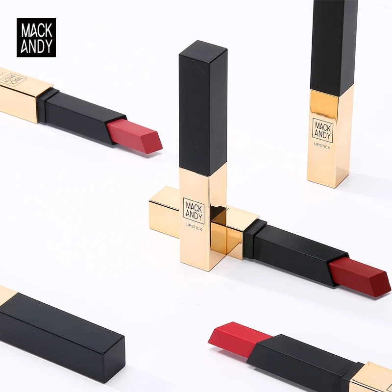 MACK ANDI сексуальная красная помада томатного цвета водостойкая долговечная тонкая