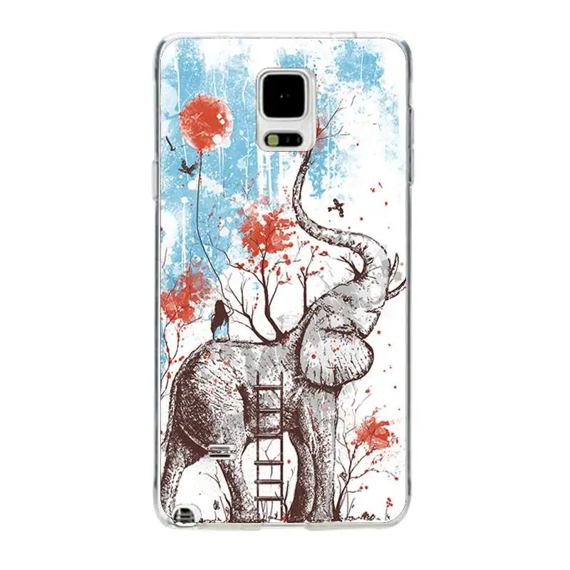 Qmswei ТПУ мягкий чехол для телефона samsung S8 s6 s7 edge s4 s5 s3 C5 C9 note3 note4 note5 ясно Радужный со