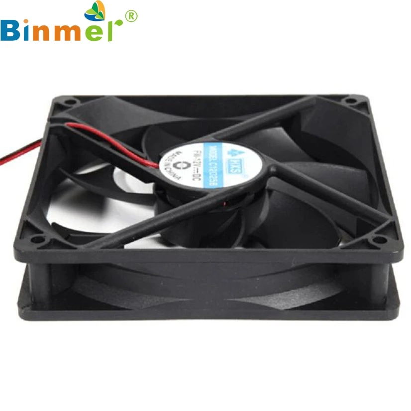 Цена по прейскуранту завода-изготовителя Binmer 1 шт. 120 мм 120x25mm 12V 4Pin DC бесщеточный ПК компьютер чехол Вентилятор охлаждения 1800PRM Прямая