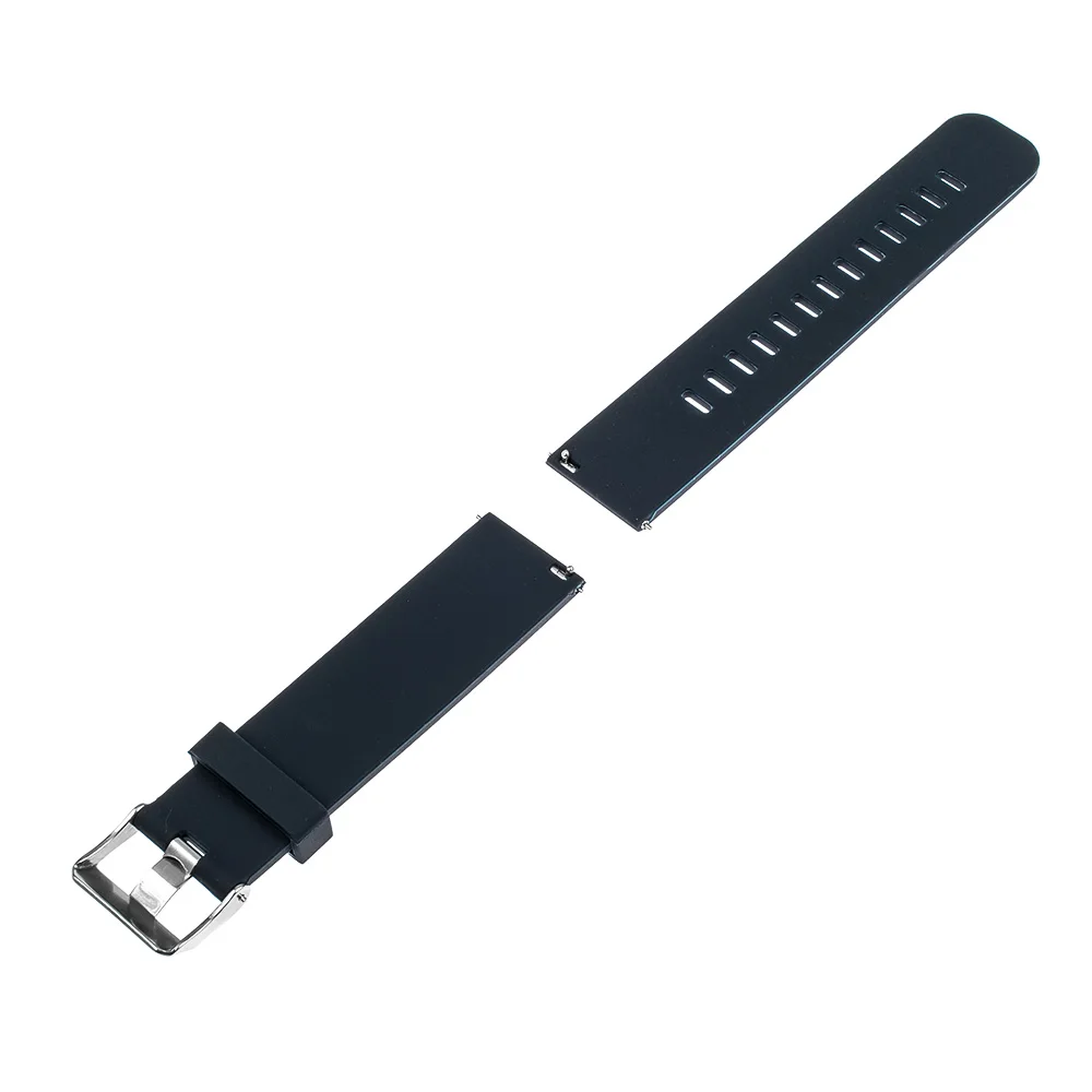 20 мм 22 быстросъемный резиновый ремешок для часов Amazfit Huami Xiaomi Bip BIT PACE Lite