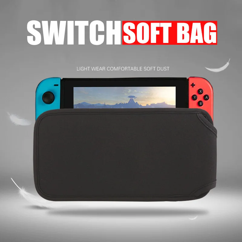 Nintend Switch Carrying Case Accessories Soft Light Foam Simple Protective Has Buckle for NS Console | Электроника
