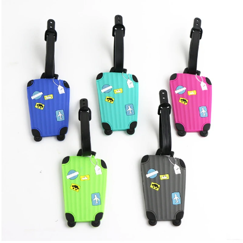 Новый чемоданчик Мультяшные багажные бирки дизайн идентификационный номер