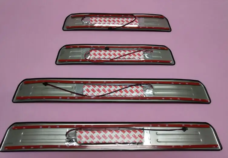 Stainless Steel Side Door Sill / Scuff Plate Fit For K-IA CERATO 2005 2006 2007 2008 2009 2010 2011 2012 2013 | Автомобили и