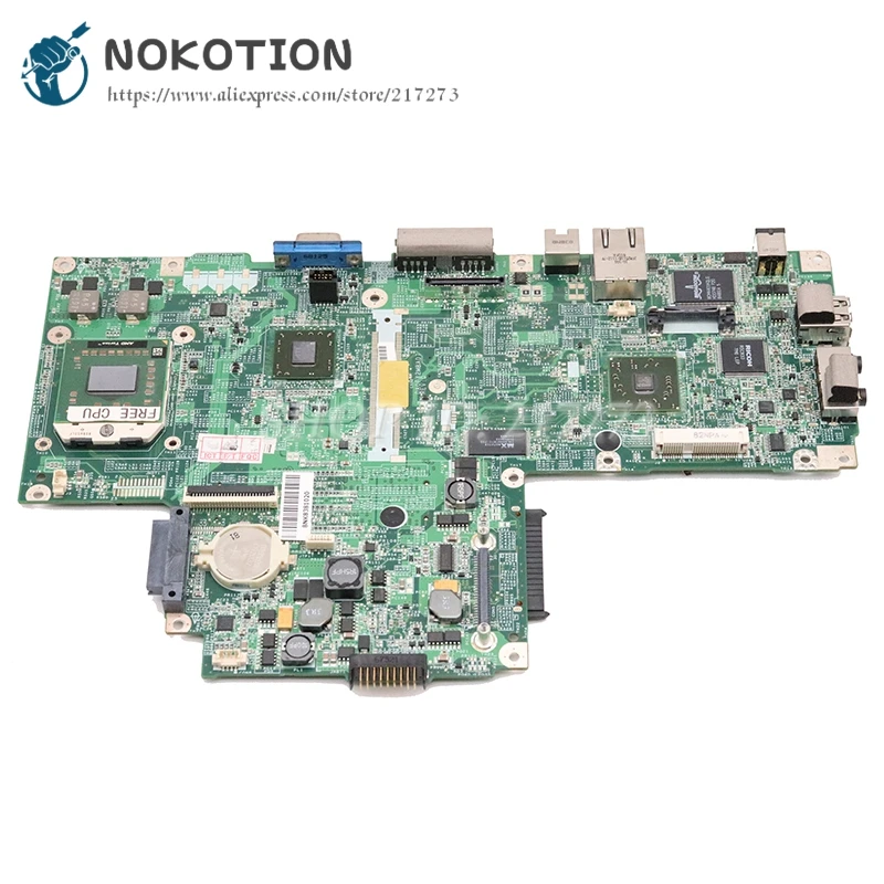 NOKOTION материнская плата для ноутбука Dell Inspiron 1501 Материнская плата ноутбука CN-0UW953 0UW953 CN-0CR584 0CR584 гнездо S1 DDR2 Процессор