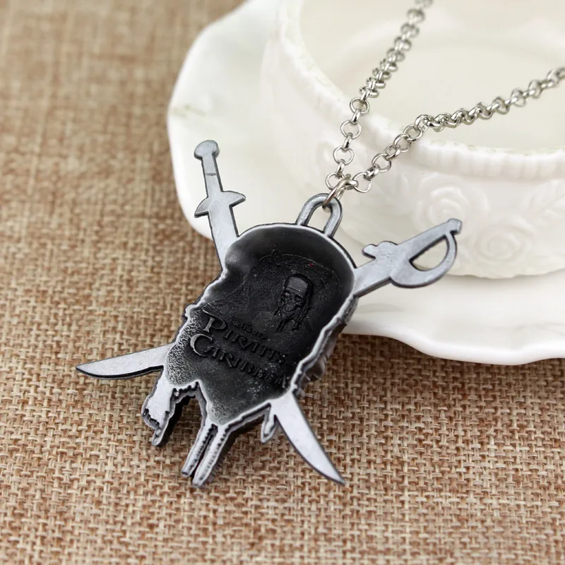 MQCHUN ожерелье Пираты Карибского моря горячая Распродажа Череп Кулон Джек