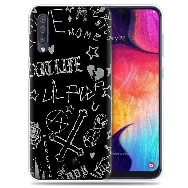 SK-005 Transpatrent силиконовый чехол для samsung Galaxy A50 A70 A30 M30 M20 A10 A20 A40 M20 чехол для телефона с изображением Лила с открытым носком - Цвет: SK-005