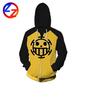 Прямая поставка, цельные толстовки Trafalgar, косплей, 3D толстовки на весну и осень, пуловеры, аниме, смешные Мультяшные толстовки