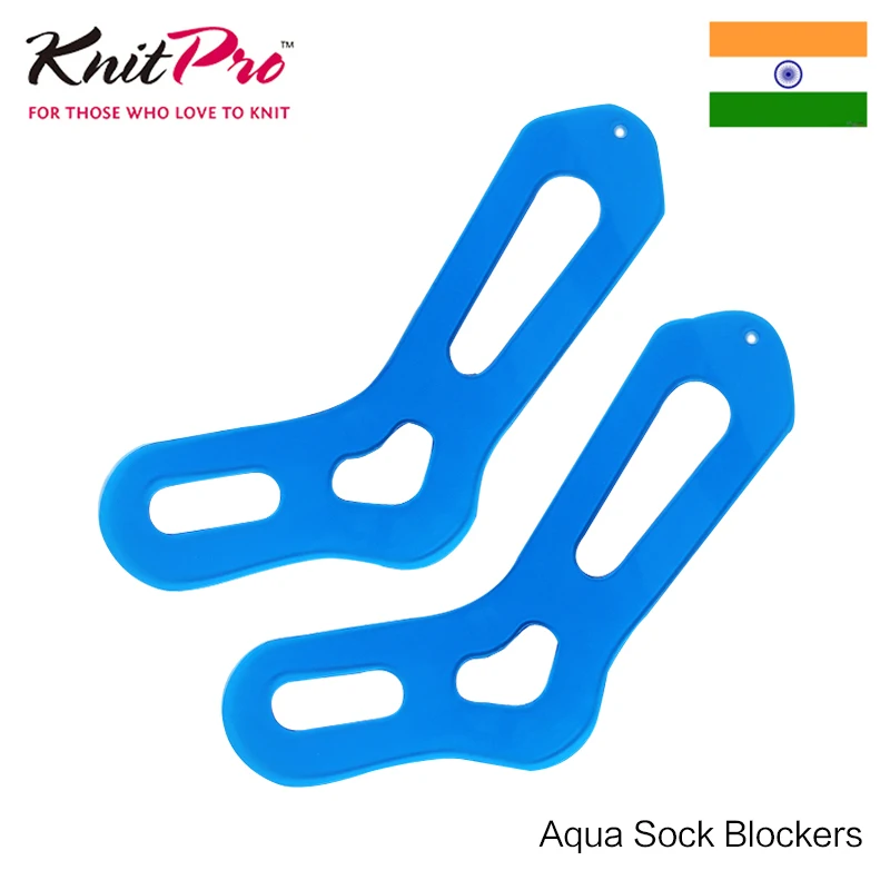 1 пара из Knitpro Aqua носки блокаторы|Швейные инструменты и аксессуары| |