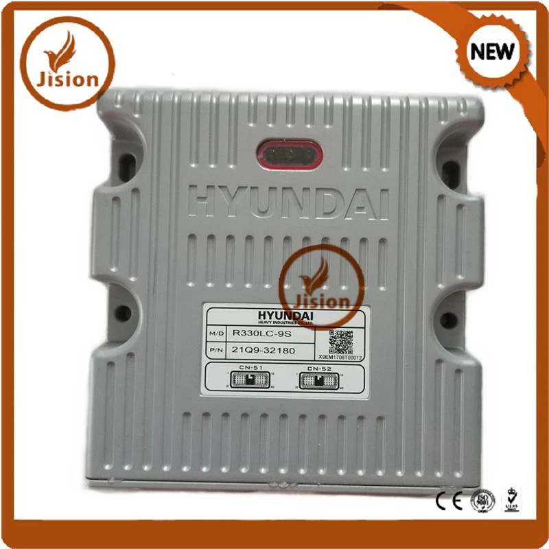 Настоящий ECU R330LC 9S контроллер экскаватора ECM 21Q9 32180 32181 Бесплатная доставка|Датчик