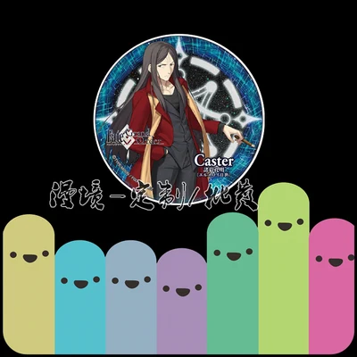 1 шт. 58 мм аниме Fate Stay Night Fate Grand Order Lancer Bagdes для фанатов аниме значок брошь - Окраска металла: 4
